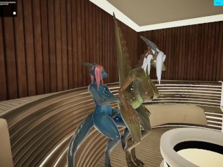Furry Futa Dragon Hot Sauna Sex Yiffalicious