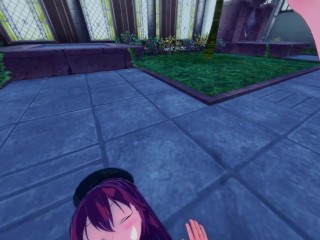 (POV) SPREAD EAGLE with Lilith Asami Hentai Trinity Seven