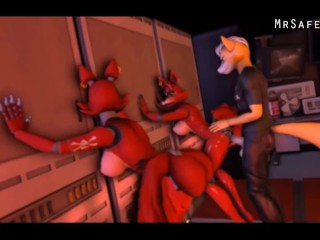 MrSafetyLion Official - FNAF Foxy x Night Guards