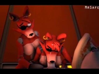 MrSafetyLion Official - FNAF Foxy x Night Guards