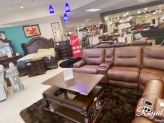 Furniture store squirting