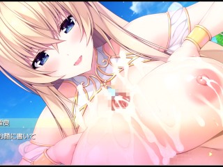 【エロゲー Role player:小粥姉妹の粘膜ポトレ動画10】動くHシーン(パイズリlive2D)聖良に爆乳おっぱいでパイズリぶっかけ顔面射精！(体験版ぐりぐちゃLIVE！実況プレイ動画