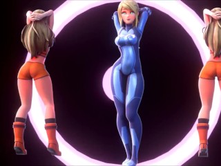 Zero Suit Samus Hip Sway Dance (TikTok)