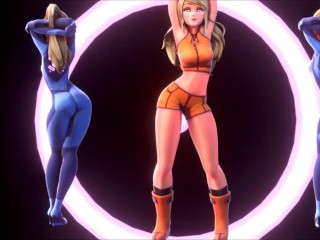 Zero Suit Samus Hip Sway Dance (TikTok)