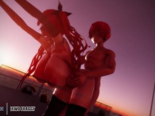 Azur Lane - Honolulu Fucked On The Deck [UNCENSORED HENTAI 4K]