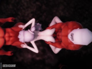 RWBY - Weiss Spitroasted [4K UNCENSORED HENTAI]