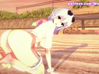 Big Titty Anime Milf Gives you a Hand - 3D Hentai