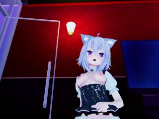 【REAL POV】Okayu does catgirl things HOLOLIVE VTUBER HENTAI