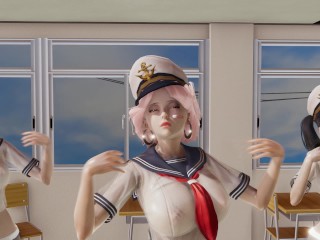 【Girls' Dancer】SOLAR - Spit it out - Reika/Susu/Ryoko