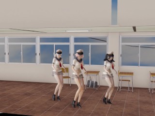 【Girls' Dancer】SOLAR - Spit it out - Reika/Susu/Ryoko