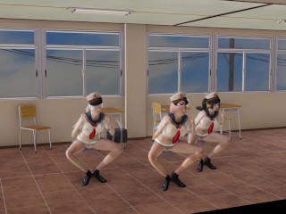 【Girls' Dancer】SOLAR - Spit it out - Reika/Susu/Ryoko