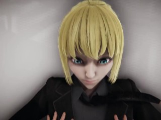 Fate: Saber Futa fucking Irisviel von Einzbern in bed