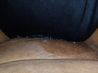 Made Him Cum On My Pussy & Lick It Off!  Femdom Creampie Cleanup!