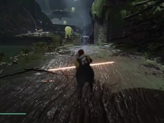 Star Wars Jedi La Orden Caída Gameplay Con Memes En Español #9