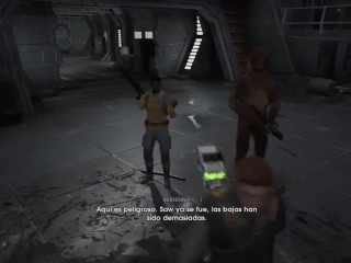 Star Wars Jedi La Orden Caída Gameplay Con Memes En Español #9