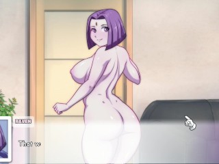 WaifuHub - Raven  Titans Raven's Porn Casting [Failed pass attempt]