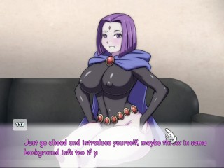 WaifuHub - Raven  Titans Raven's Porn Casting [Failed pass attempt]