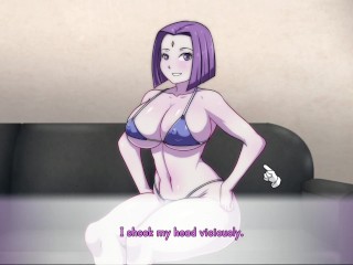 WaifuHub - Raven  Titans Raven's Porn Casting [Failed pass attempt]