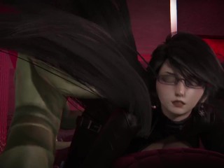 Bayonetta: Session Bondage with orc
