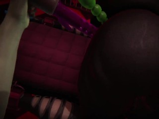 Bayonetta: Session Bondage with orc