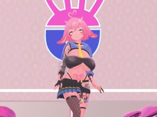 VTUBER MILF gives you a tit job