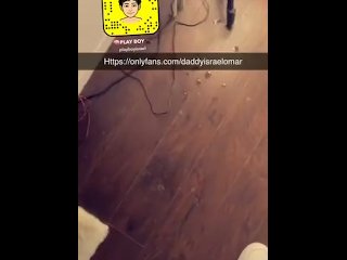 Latino teen enjoys himself 