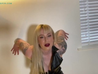 Miss Anna Elite - Wanking Slave Gets Trampled (trailer)