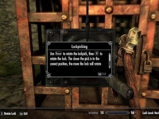 Skyrim - leitura de como pegar milf