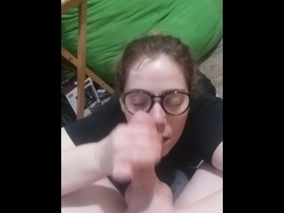 Heather Kane sucks off Student on Her First Day As Substitute Teacher!