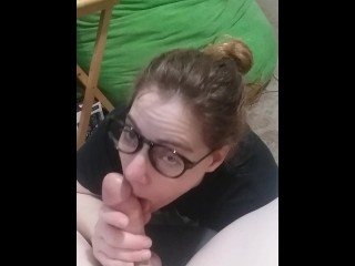 Heather Kane sucks off Student on Her First Day As Substitute Teacher!