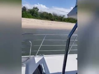 Day on the boat turned into group sex , dpp 