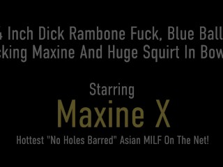 Huge Dildo Queen Maxine X Drills Her Cambodian Cunt Non-stop