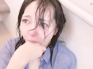 (閲覧注意）ぐちょ濡れおまんこぶっ壊れ変態オナニー♡思ったより大きかった…（すっぴん流出）素人　日本人　女子大生