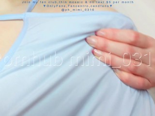 日本人女性のおっぱいマッサージ boobs massage nipple orgasm