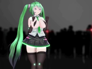 MMD HENTAI DANCE LAMB. TDA REMAKE GREEN HAIR COLOR EDIT SMIXIX