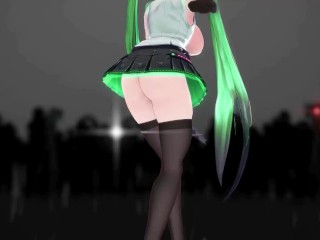 MMD HENTAI DANCE LAMB. TDA REMAKE GREEN HAIR COLOR EDIT SMIXIX