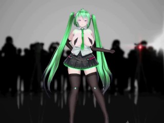 MMD HENTAI DANCE LAMB. TDA REMAKE GREEN HAIR COLOR EDIT SMIXIX