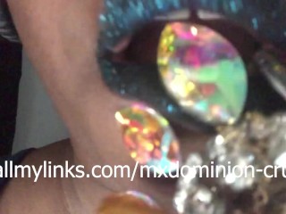 sexy lips sucking on jewels