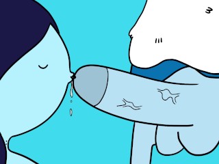 Marceline The Vampire Queen Fucks The Ice King - Adventure Time Porn Parody