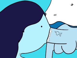 Marceline The Vampire Queen Fucks The Ice King - Adventure Time Porn Parody