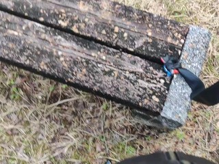 女装 レザー ジャケット スカート オナニー 調教 パンプス 黒パンスト 日本人