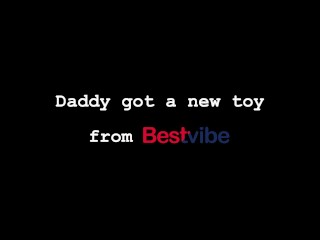 Daddy got a new thrusting / vibrating sex toy from Bestvibe, and gets off with it