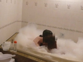 【個人撮影】テニス部の彼女の初フェラを奪って口にい〜ぱい出してみた　口内射精/スマホ撮影/フェラ抜き