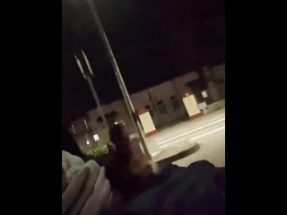 Flashing and Walking on the street with my dick out and cumming