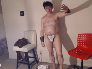 Roman god Disrobed Hunk Jerkoff!