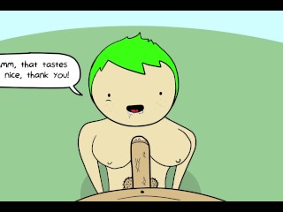 Making Of - POV Shy Green Haired Slut Loves Dick More Than Anything (Speed Paint)