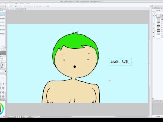 Making Of - POV Shy Green Haired Slut Loves Dick More Than Anything (Speed Paint)