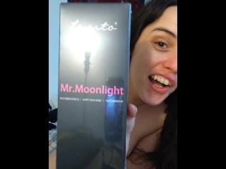 Silly Slut Dildo on Forehead Mr Moonlight New Sex Toy Unboxing PinkMoonLust Onlyfans Manyvids PAWG