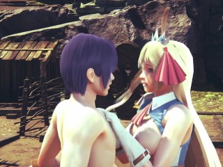 Pecorine gets a Creampie Orgasm | Princess connect Re-dive