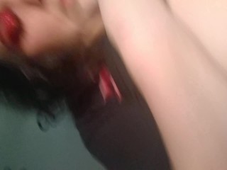 DDD titty play fucking double dildo toothless